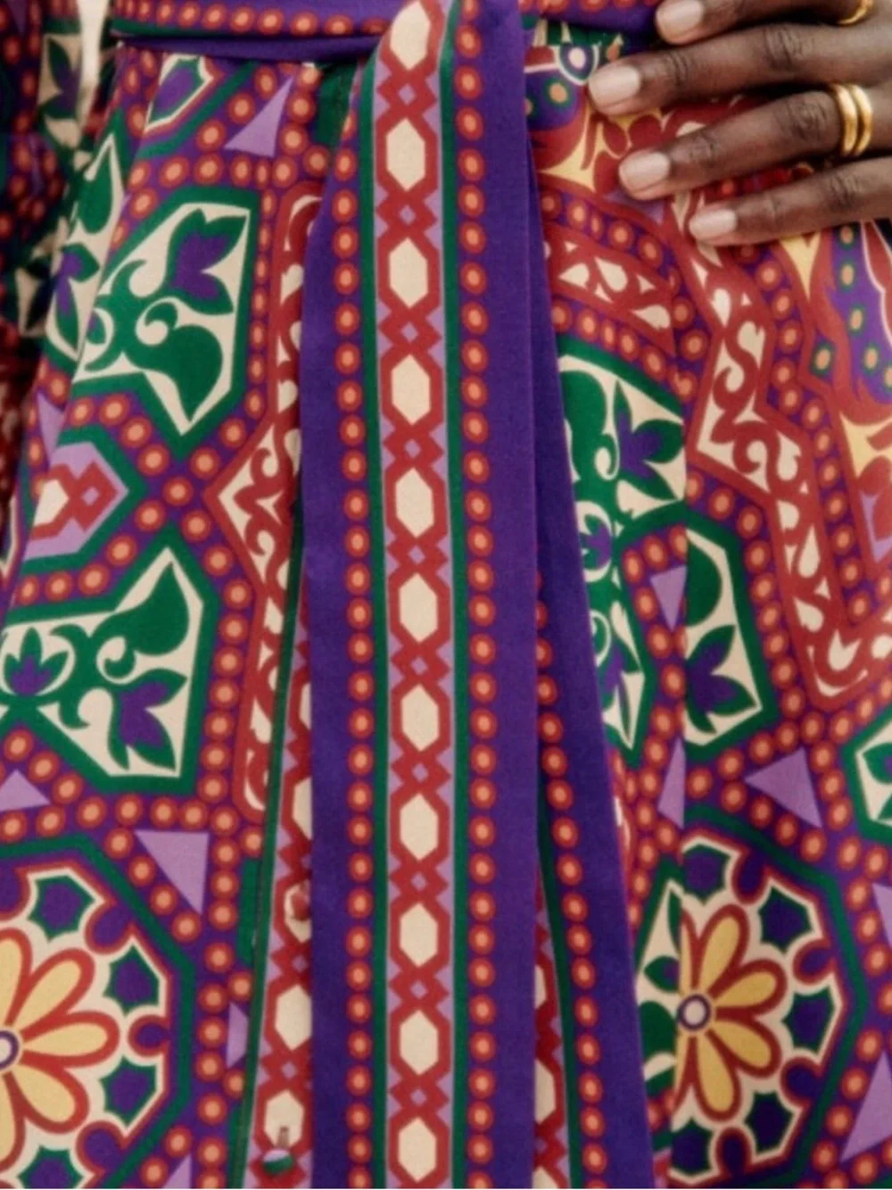 Sèzane Laureana Midi Dress FR 34 - Picture 3 of 6